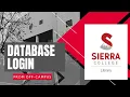 Logging Into Databases from Off-Campus