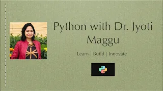 2 Writing your first python program