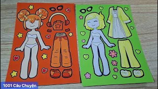Thiết Kế Sticker Búp Bê Giấy Pinki Vineria Wenda Orange Xinh Đẹp🌷Tám Cô Gái Sprunki Mắt Lạ Cute