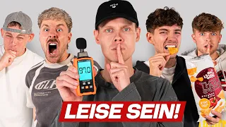 Leise sein!