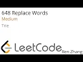 Leetcode 648 Replace Words