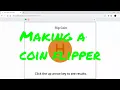 Scratch Tutorial Making an Advanced Coin Flipper