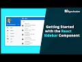 Getting Started with the React Sidebar Component