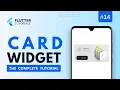 Flutter Card Widget Card widget in Flutter