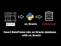 Insert pandas Dataframe into Oracle database using python cx - Oracle
