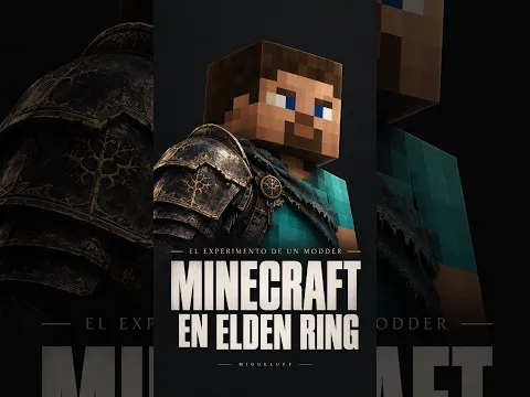 Metieron MINECRAFT en ELDEN RING: el experimento de un modder