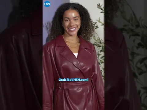 HSN Today's Special | Colleen Lopez Pearlized / Non-Pearlized Trench Jacket