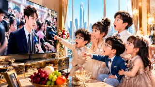 5 batang henyo sa TV nakita ang CEO kamukha ng wallpaper ng nanay nila - siya pala ang tatay namin