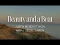 Download Lagu Justin Bieber ft Nicki Minaj - Beauty and a Beat (Lyrics) | Jessie J, Akon