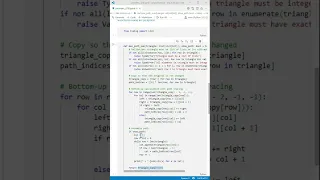 Projekt Euler 018 - Losa mit Python