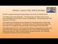 MAE 670 Artifact Analysis Presentation