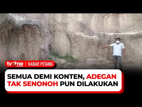 Demi Konten, Wisatawan ini Lakukan Hal Tak Senonoh di Tempat Wisata