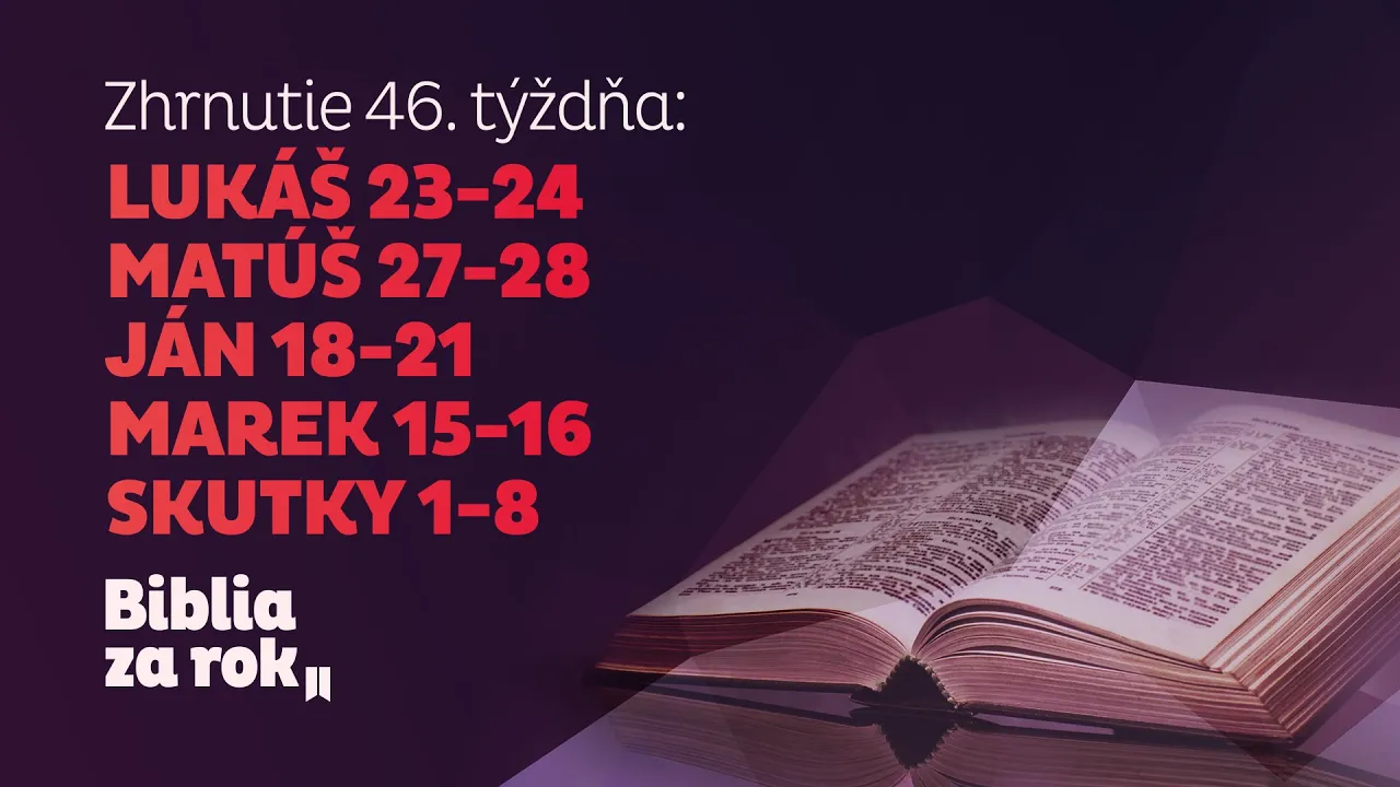 Zhrnutie 46. týždňa - Biblia za rok episode artwork