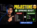 Spring Data JPA Projections Interface Projection Performance Explained Spring Boot 2026