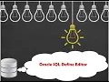 Oracle Database Oracle SQL Define Editor
