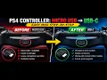 Upgrade Your PS4 Controller to USB-C Easy Mod Step-by-Step