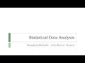 Stratified vs Cluster Sampling
