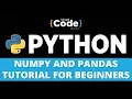 Numpy and Pandas Tutorial Numpy Tutorial Pandas Tutorial Python for Beginners SimpliCode