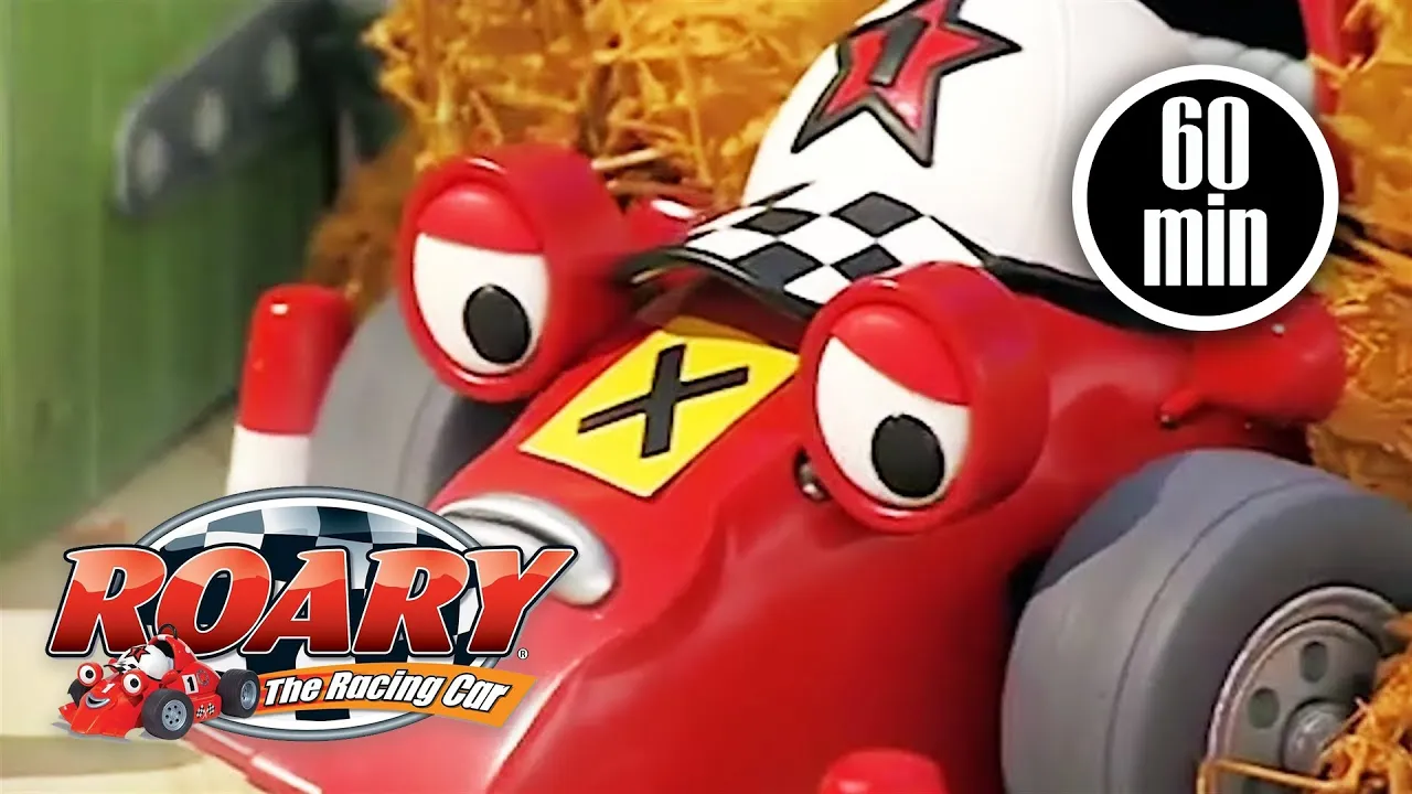 Roary the Racing Car Official 🏎️ 1 HOUR COMPILATION  🏎️ Roary Full Episodes | Cartoons for Kid