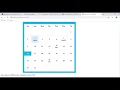 Events Calendar - Calender Library in Codeigniter Tutorial