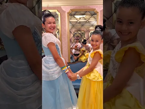 DIA DE PRINCESA COM A PRIMA❤️