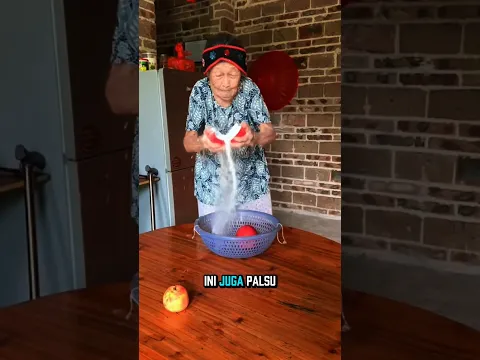 Prank Apel Palsu Bikin Nenek Kesal! 🍏😱😂😂 #shorts