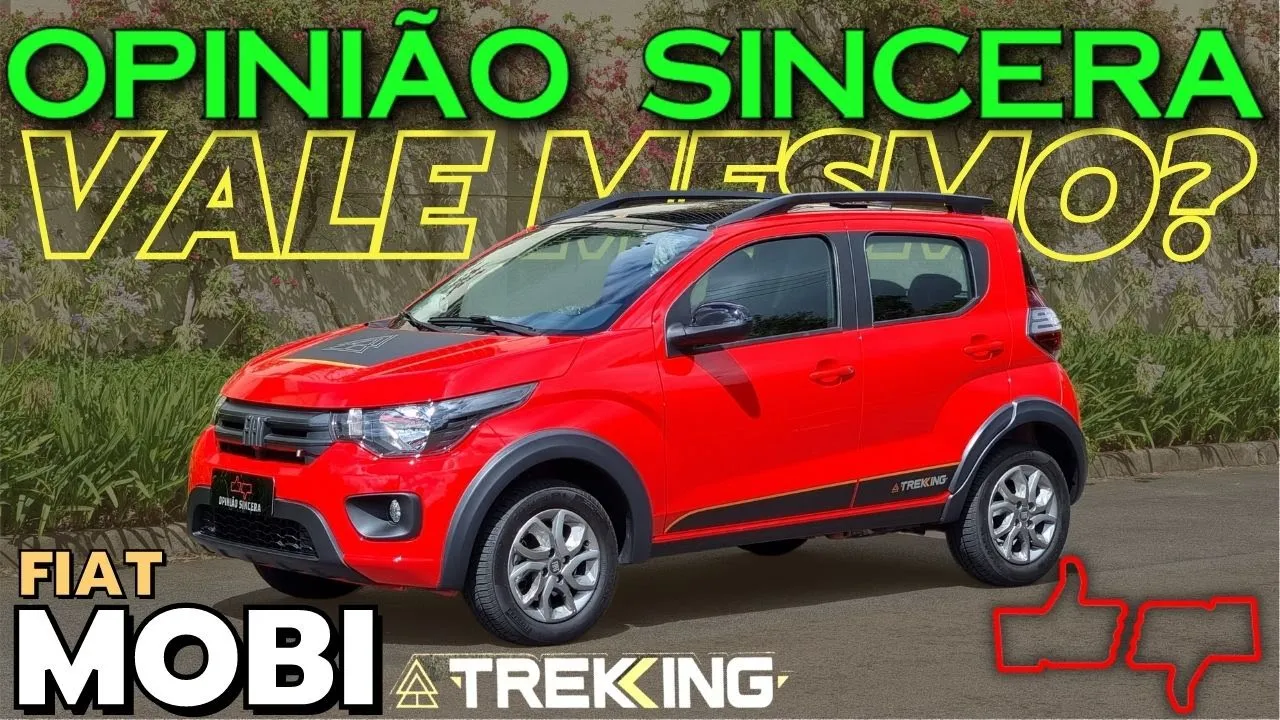 Fiat Mobi Trekking - aventureiro barato? Preço, consumo, problemas. Vale a pena? Melhor que Kwid?