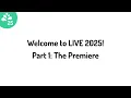 LIVE 2025 Premiere