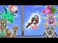 Terraria 1 4 3 2 - 500 Finches vs ALL Bosses