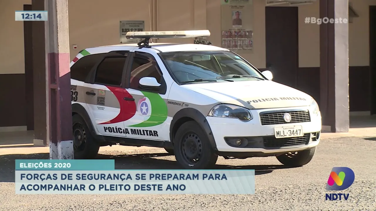 Eleições 2020: Forças de segurança se preparam para acompanhar o pleito deste ano