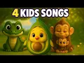 Lagu See You Later Alligator 🐊 + 3 More Adorable Songs | Cutest 3D Kids Song Compilation