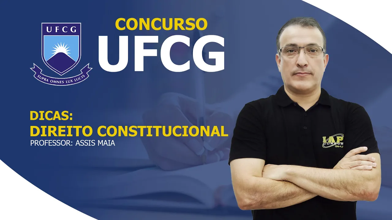 DICAS DE DIREITO CONSTITUCIONAL | CONCURSO UFCG 2019