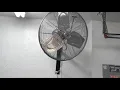 Review and Install on the Strongway Oscillating Wall-Mounted Fan!