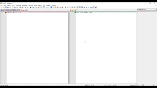 Notepad How to compare two files compare plugin