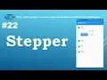 Let us Flutter Android IOS How to use Stepper widget in flutter Part-22