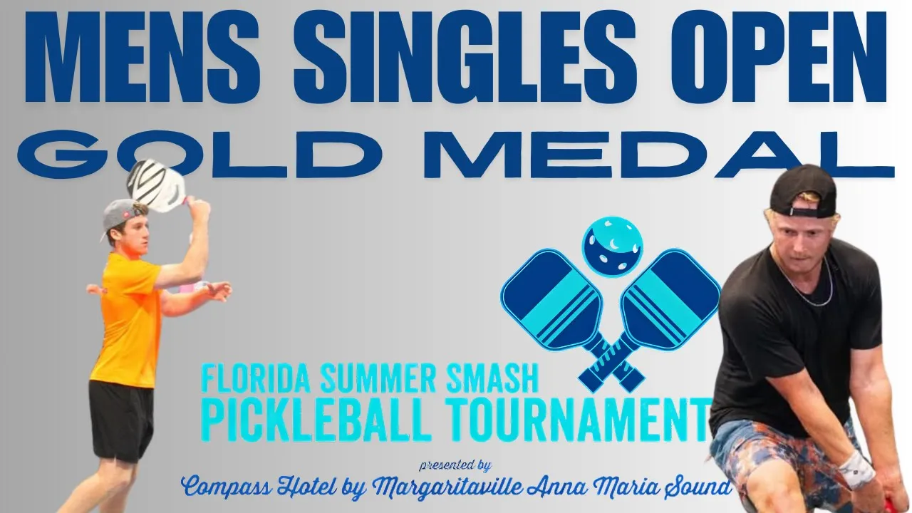 Gold Medal Match - Men's Singles Open - Florida Summer Smash (Bower vs Boyer)