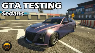 Fastest Sedans - GTA 5 Best Cars Countdown