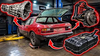Desarmando el Porsche 924!