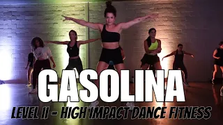 gasolina dj buddha remix daddy yankee level 2 high impact dance workout lace up fitness