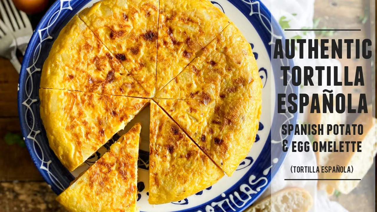 The Authentic Tortilla Espaola   Spanish Potato & Onion Omelette Recipe