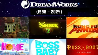 All DreamWorks Animation Movies Title Cards 1998 - 2024 THE ANIFAN