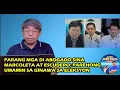 Lagu PARANG MGA DI ABOGADO SINA MARCOLETA AT ESCUDERO; PAREHONG UMAMIN SA GINAWA SA ELEKSYON