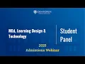 What Is a Learning Design Technology Master s Like Johns Hopkins LDT Student Panel