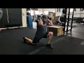 Dumbbell Front Rack Lunge