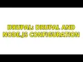 Drupal Drupal and node js configuration
