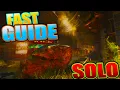 SOLO BURIED EASTER EGG FAST GUIDE RICHTOFEN PLUTONIUM MOD