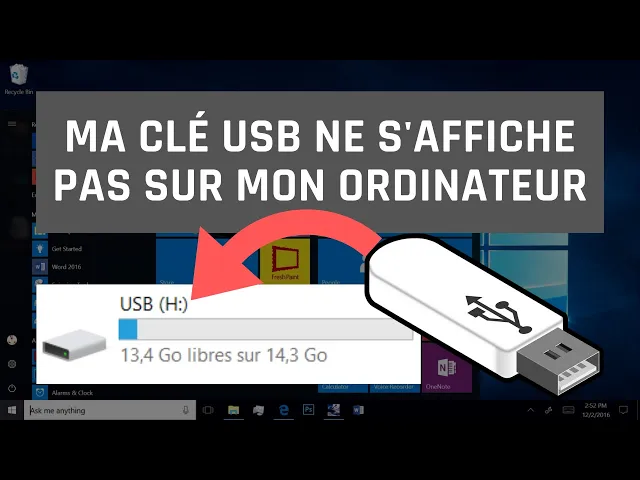 Download MP3 Ma clé USB détecté mais ne s'affiche pas sur mon ordinateur Windows 10/8/7 [Résolu]