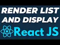 How to Render List in React JS and Display its contents Map function in react