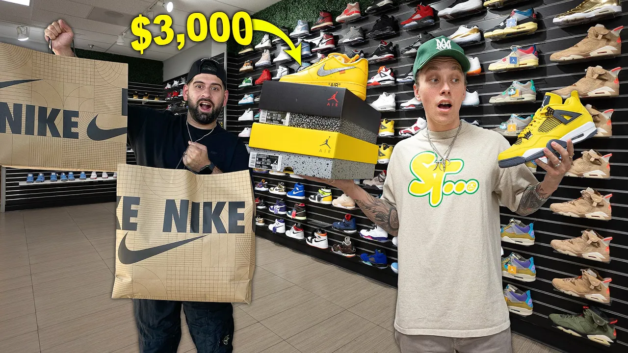 I Can't Believe I Bought This Sneaker.. Sneaker Shopping With Qias Omar!