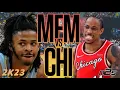 Memphis Grizzlies vs Chicago Bulls - Full Game NBA 2K23